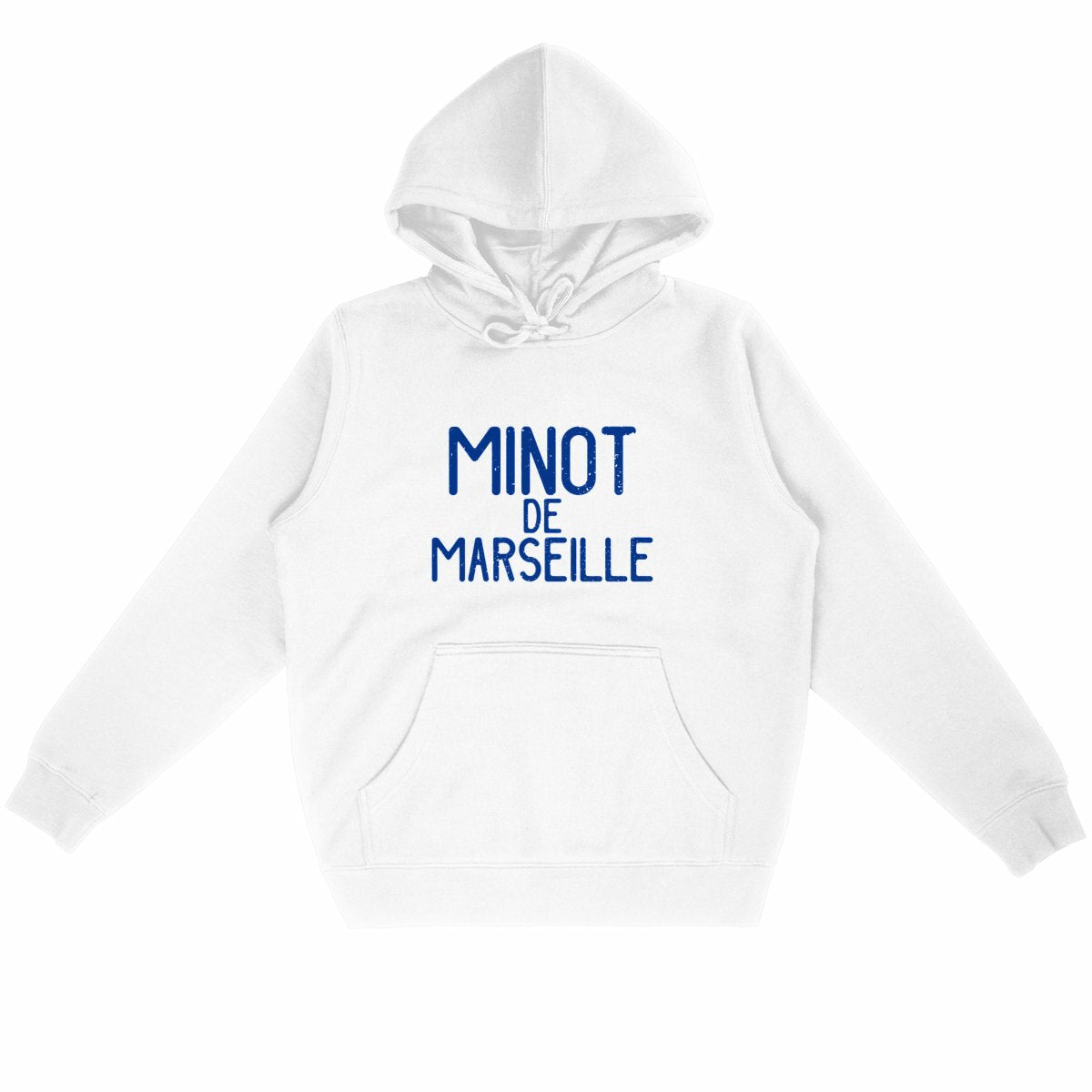 Sweat à capuche Homme - face_blanc